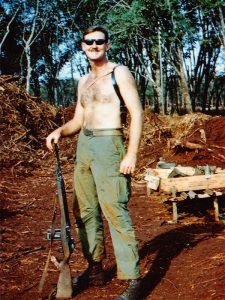 Photo of Patrick McLaughlin, Loc Ninh Vietnam, 1967