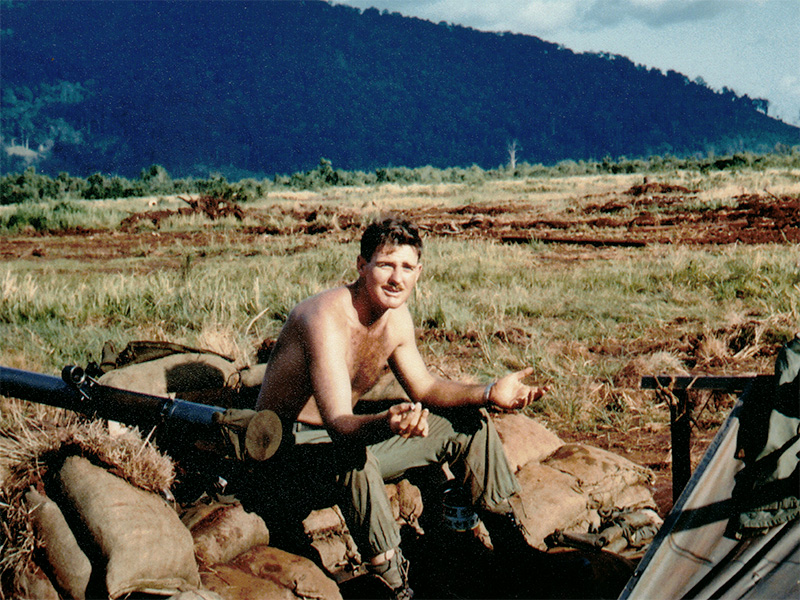 Photo of Patrick McLaughlin, Song Be Vietnam, 1967